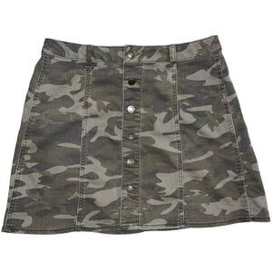 Camo Denim Skirt (8)